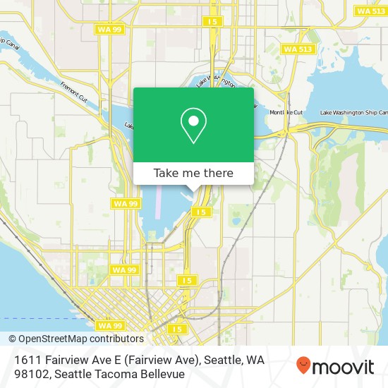 1611 Fairview Ave E (Fairview Ave), Seattle, WA 98102 map