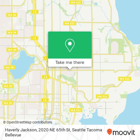 Mapa de Haverly Jackson, 2020 NE 65th St