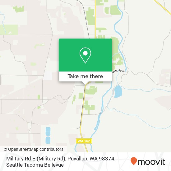 Mapa de Military Rd E (Military Rd), Puyallup, WA 98374