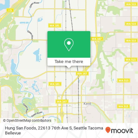 Hung San Foods, 22613 76th Ave S map