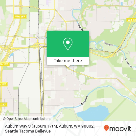 Auburn Way S (auburn 17th), Auburn, WA 98002 map