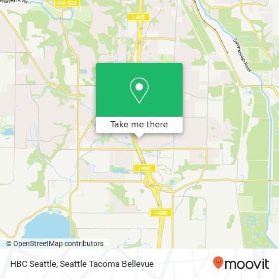 HBC Seattle map