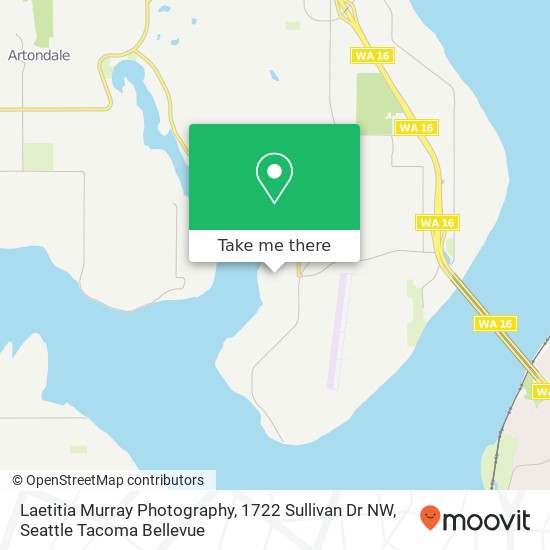 Mapa de Laetitia Murray Photography, 1722 Sullivan Dr NW