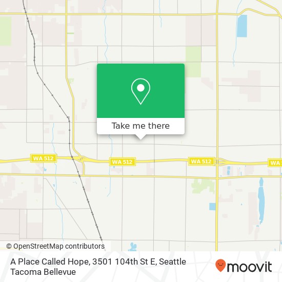 Mapa de A Place Called Hope, 3501 104th St E