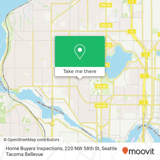 Mapa de Home Buyers Inspections, 220 NW 58th St