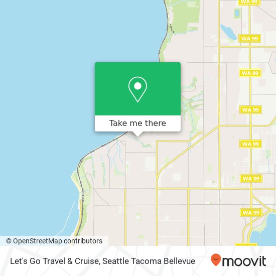 Let's Go Travel & Cruise map