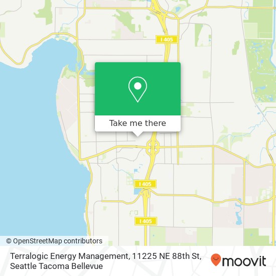 Mapa de Terralogic Energy Management, 11225 NE 88th St