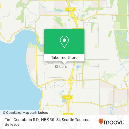 Mapa de Timi Gustafson R.D., NE 95th St