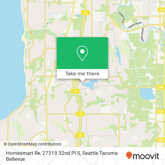 Homesmart Re, 27319 32nd Pl S map