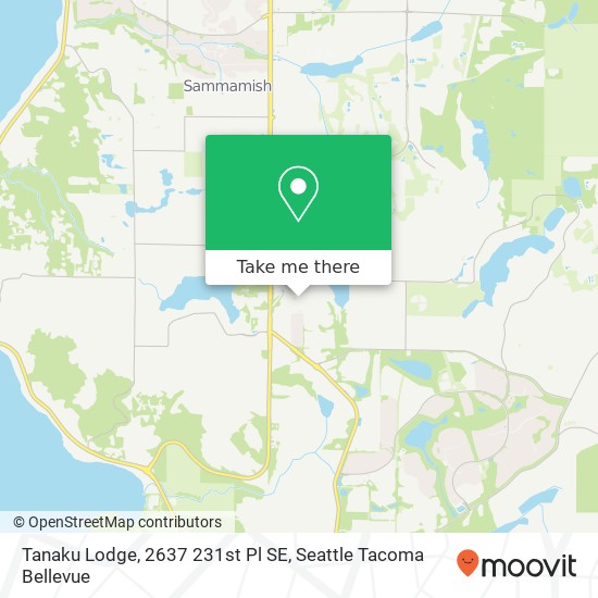 Tanaku Lodge, 2637 231st Pl SE map