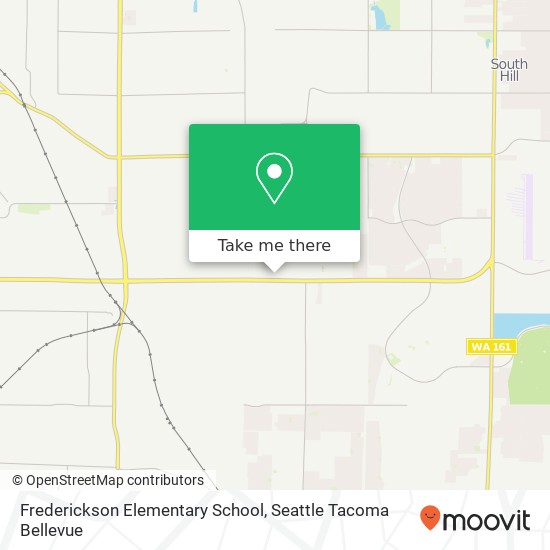 Frederickson Elementary School, 17418 74th Ave E map