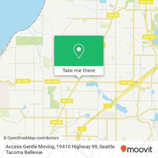 Mapa de Access Gentle Moving, 19410 Highway 99