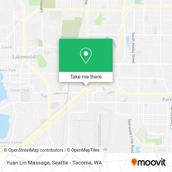 Yuan Lin Massage map