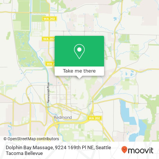 Dolphin Bay Massage, 9224 169th Pl NE map