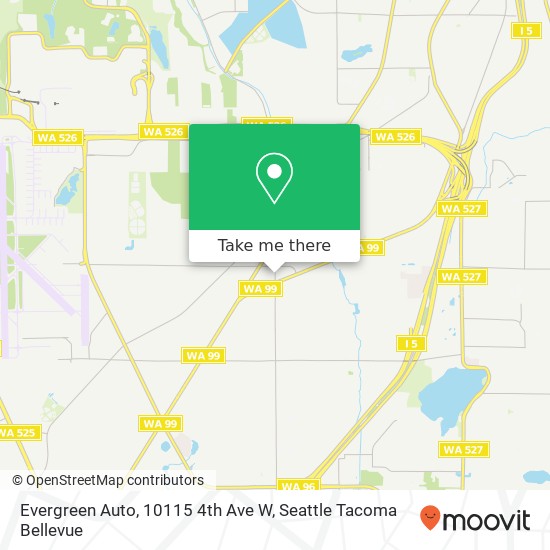 Evergreen Auto, 10115 4th Ave W map