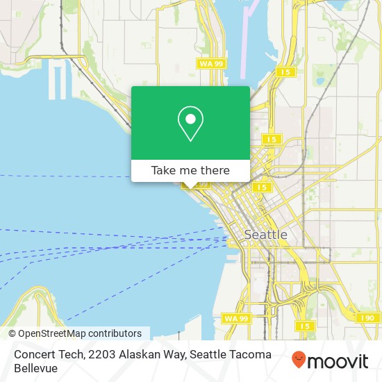 Concert Tech, 2203 Alaskan Way map