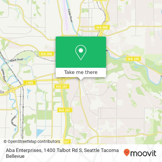 Mapa de Aba Enterprises, 1400 Talbot Rd S