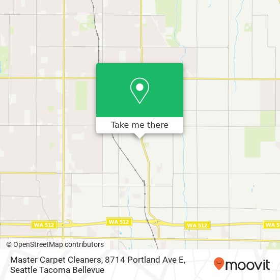 Master Carpet Cleaners, 8714 Portland Ave E map