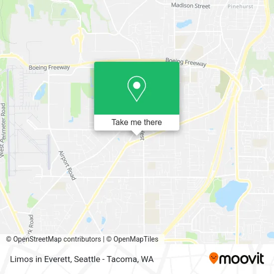 Mapa de Limos in Everett