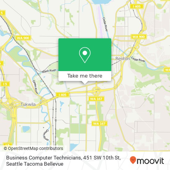 Business Computer Technicians, 451 SW 10th St map