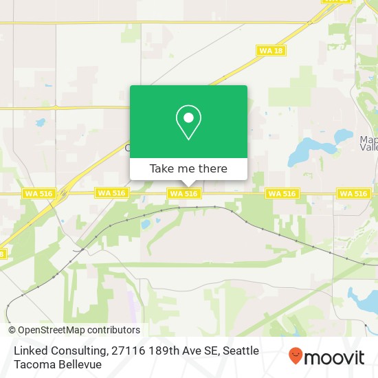 Mapa de Linked Consulting, 27116 189th Ave SE
