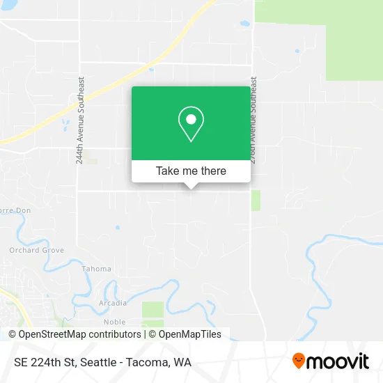 SE 224th St, Maple Valley, WA 98038 map