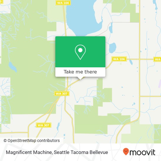 Mapa de Magnificent Machine, 5686 NE Minder Rd