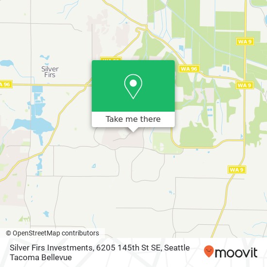 Silver Firs Investments, 6205 145th St SE map