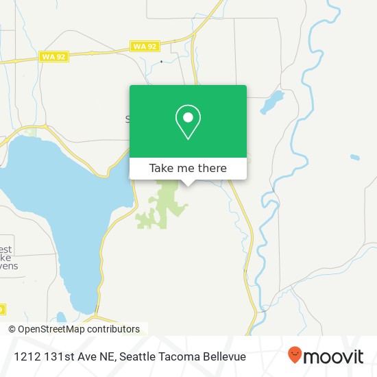 Mapa de 1212 131st Ave NE, Lake Stevens, WA 98258