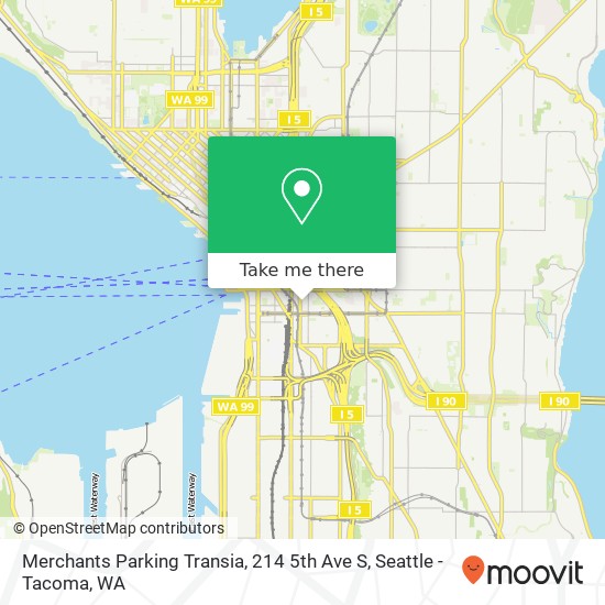 Merchants Parking Transia, 214 5th Ave S map