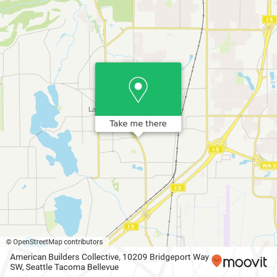 American Builders Collective, 10209 Bridgeport Way SW map