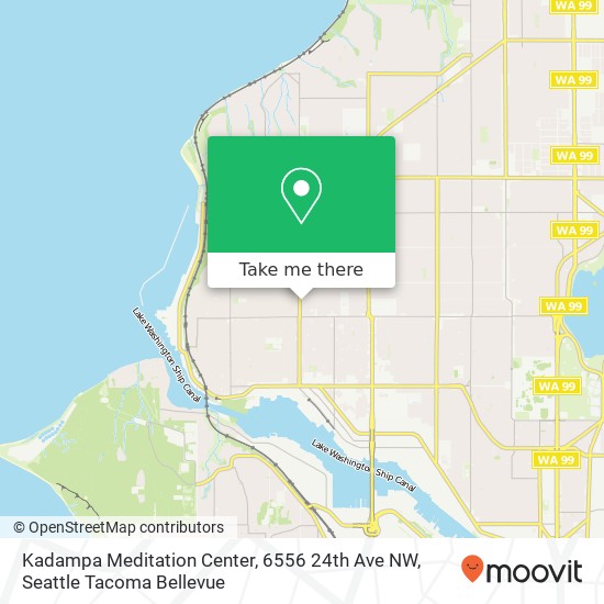Kadampa Meditation Center, 6556 24th Ave NW map