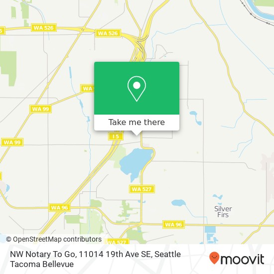 NW Notary To Go, 11014 19th Ave SE map