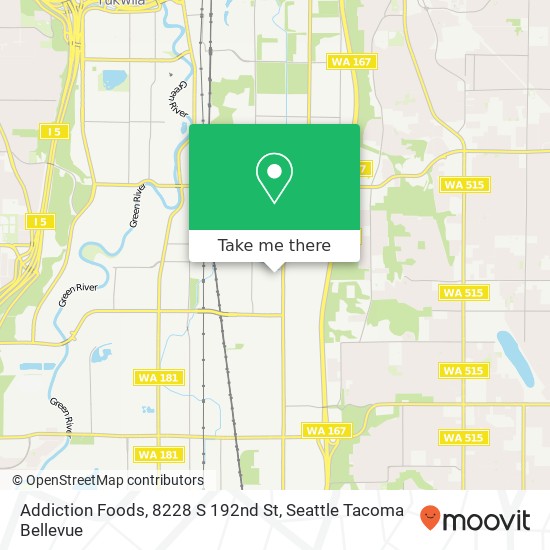 Addiction Foods, 8228 S 192nd St map