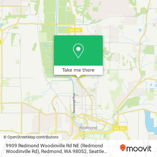 9909 Redmond Woodinville Rd NE (Redmond Woodinville Rd), Redmond, WA 98052 map