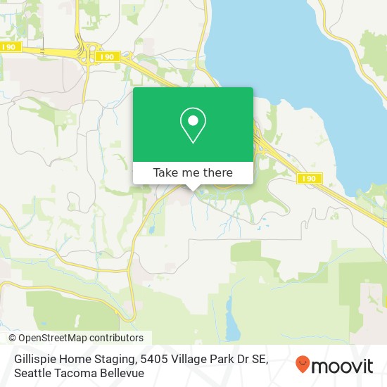 Gillispie Home Staging, 5405 Village Park Dr SE map