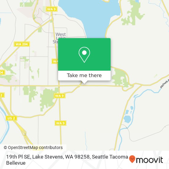 19th Pl SE, Lake Stevens, WA 98258 map