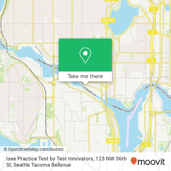 Isee Practice Test by Test Innovators, 123 NW 36th St map