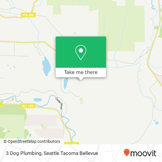 3 Dog Plumbing map