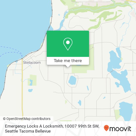 Emergency Locks A Locksmith, 10007 99th St SW map