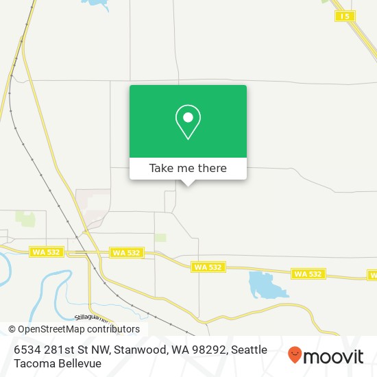 6534 281st St NW, Stanwood, WA 98292 map