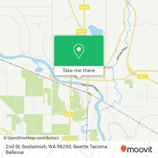 2nd St, Snohomish, WA 98290 map