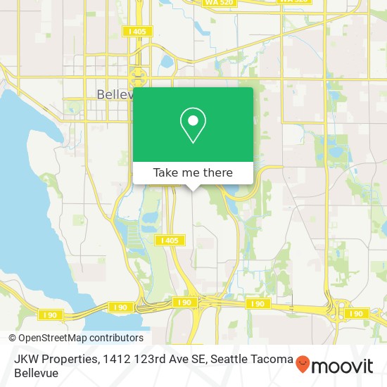 JKW Properties, 1412 123rd Ave SE map