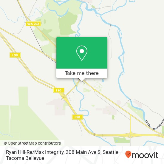 Mapa de Ryan Hill-Re / Max Integrity, 208 Main Ave S