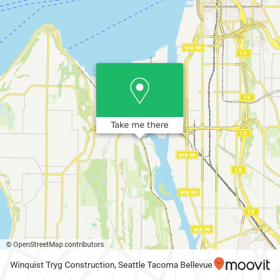 Mapa de Winquist Tryg Construction