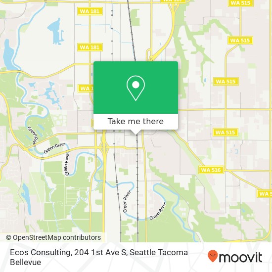 Mapa de Ecos Consulting, 204 1st Ave S