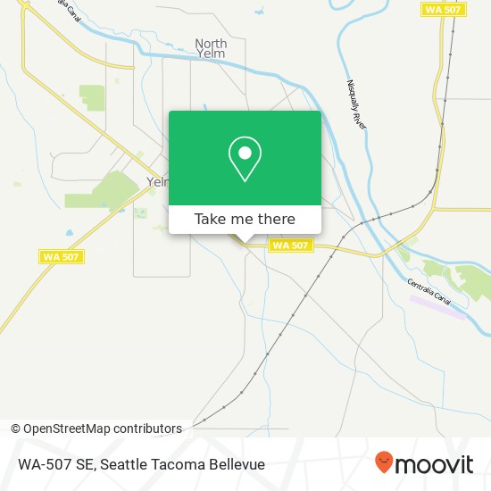 WA-507 SE, Yelm, WA 98597 map