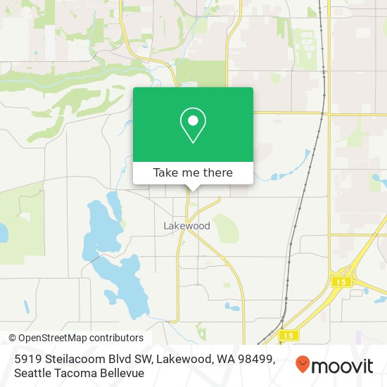 5919 Steilacoom Blvd SW, Lakewood, WA 98499 map