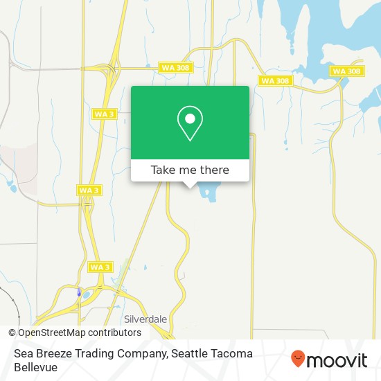 Mapa de Sea Breeze Trading Company