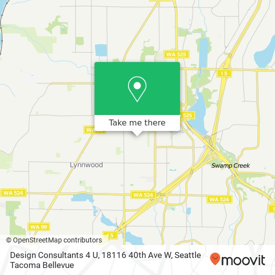 Design Consultants 4 U, 18116 40th Ave W map